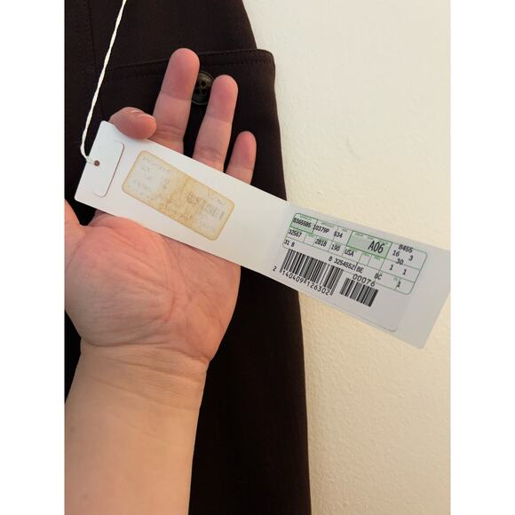 VALENTINO Virgin Wool Unhemmed Trousers NWT Size 6 Made in Italy - Picture 4 of 14